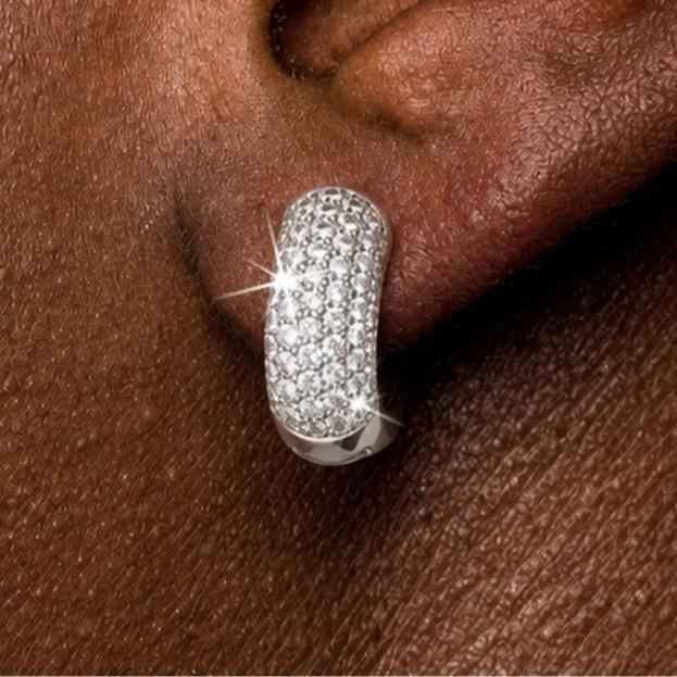 Big Gold Hoop Earrings for Men - Lightweight Gold Plated Cartilage Huggie Accessories