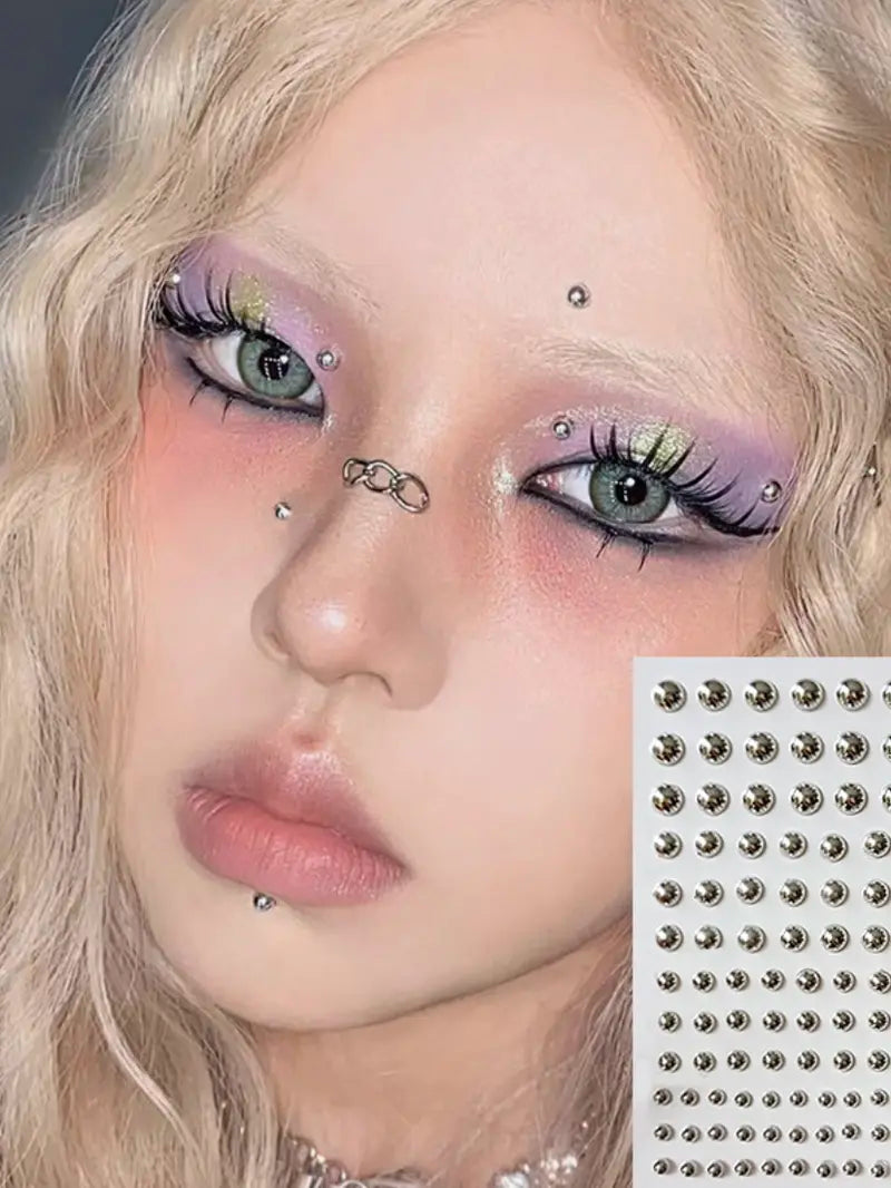 2025 Trendy Self-Adhesive Stud Stickers - Fake Nose Ring Fashion Body Jewelry for Women